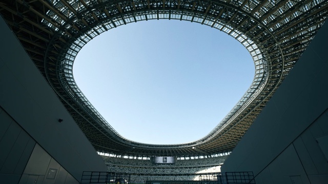 Video Reference: Sky, Daytime, Building, Light, Window, Architecture, Tower, Cloud, Line, Fixture