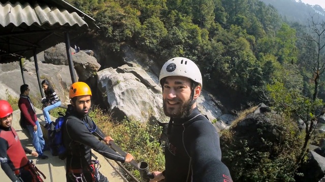 Video Reference: Adventure, Outdoor recreation, Rock climbing, Recreation, Abseiling, Climbing, Geological phenomenon, Rock-climbing equipment, Sports, Sport climbing, Person