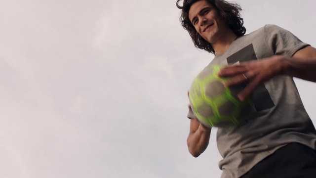 Video Reference: Green, Yellow, Shoulder, Standing, Arm, Cool, Joint, T-shirt, Fun, Photography