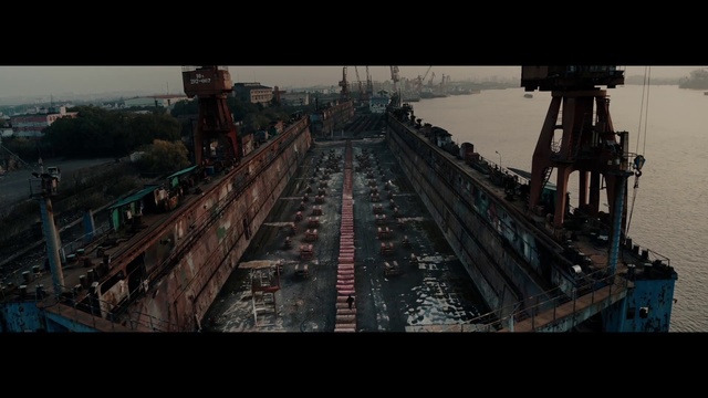 Video Reference: Urban area, Screenshot, Photography, Architecture, City, Bridge, Vehicle, Nonbuilding structure, Metropolis, Metal