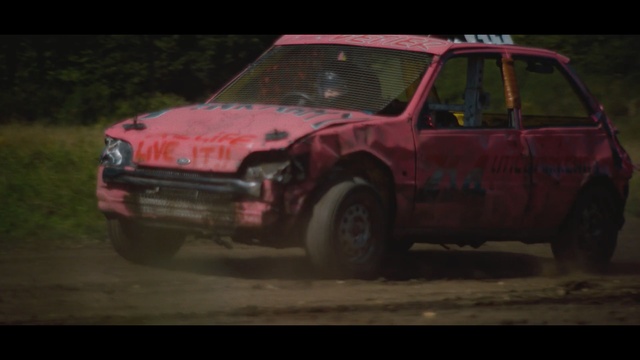 Video Reference: Land vehicle, Vehicle, Car, Motorsport, Racing, Folkrace, Banger racing, Stock car racing, Dirt track racing, Auto racing