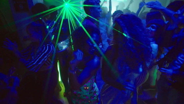 Video Reference: Blue, Light, Electric blue, Nightclub, Disco, Technology, Visual effect lighting, Party, Music venue, Event