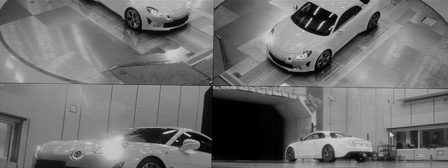 Video Reference: white, black, black and white, car, wall, monochrome photography, architecture, photography, snapshot, monochrome