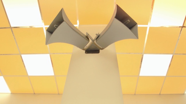 Video Reference: yellow, design, line, table, angle, floor, symmetry, paper, cardboard, font