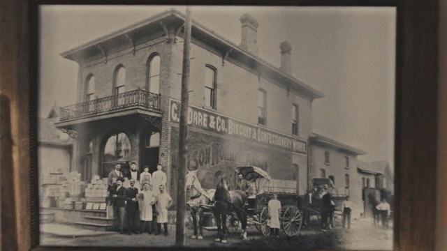 Video Reference: history, facade, black and white, building, antique