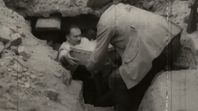 Video Reference: Photograph, Monochrome photography, Black-and-white, Snapshot, Photography, Geology, Formation, Rock, Monochrome, Cave, Person, Female