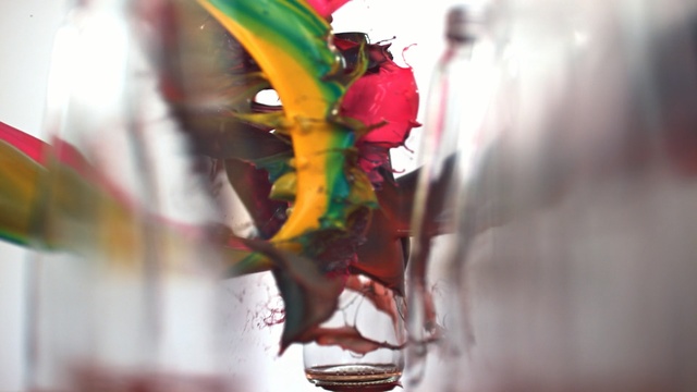 Video Reference: Red, Leaf, Glass, Water, Colorfulness, Flower, Plant, Vase, Still life photography