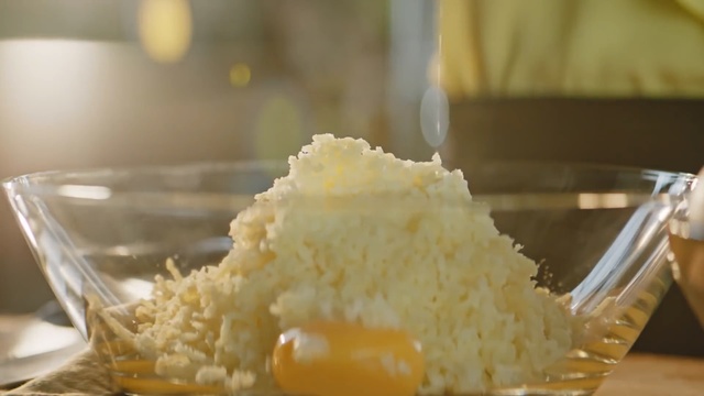 Video Reference: Food, Dish, Ingredient, Cuisine, Grated cheese, Dairy, Buttercream, Cream, Cheese, Ricotta