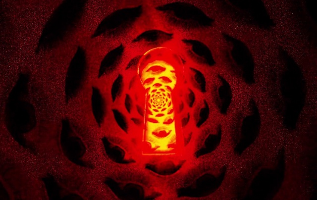 Video Reference: Red, Light, Orange, Circle, Symmetry, Art