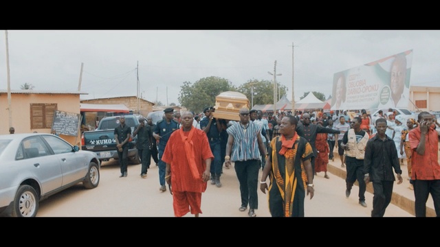 Video Reference: car, transport, vehicle, crowd, event, Person