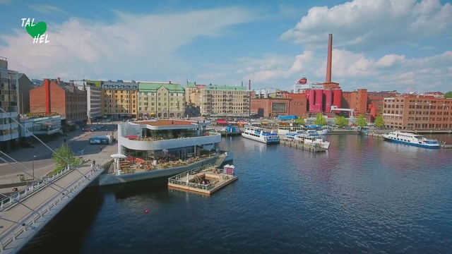 Video Reference: Waterway, Marina, Metropolitan area, City, Canal, Harbor, Port, Human settlement, Dock, Skyline