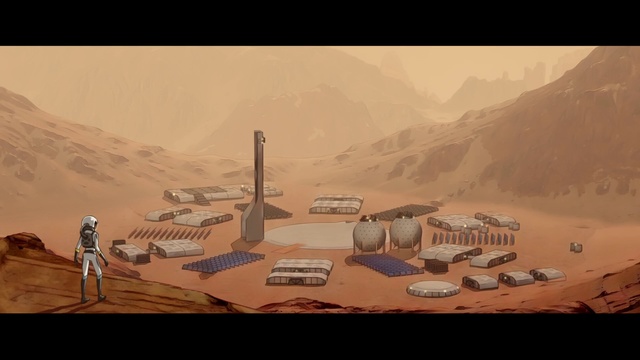 Video Reference: Strategy video game, Adventure game, Illustration, Animation, Landscape, Desert, Dust, Games, Monument, Screenshot