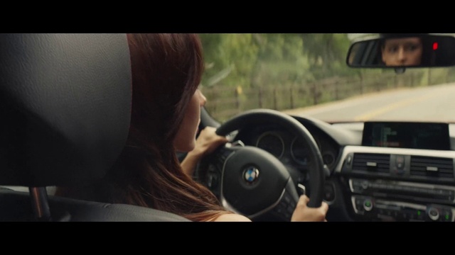 Video Reference: Steering part, Steering wheel, Personal luxury car, Luxury vehicle, Driving, Vehicle, Car, Snapshot, Automotive design, Bmw