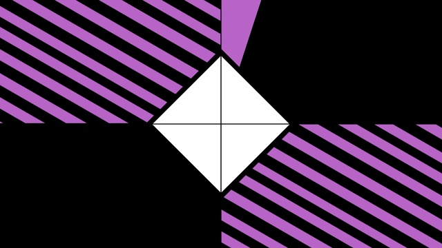 Video Reference: Purple, Violet, Line, Magenta, Graphic design, Triangle, Pattern, Design, Symmetry, Parallel