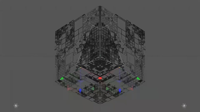 Video Reference: 3d modeling, Design, Symmetry, Architecture, Space, Screenshot, Games, Person