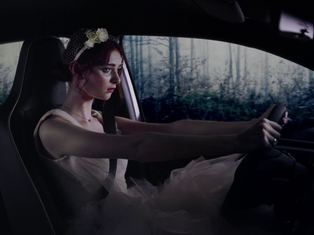 Video Reference: Beauty, Automotive design, Photography, Vehicle door, Flash photography, Car, Driving, Hand, Dress, Luxury vehicle