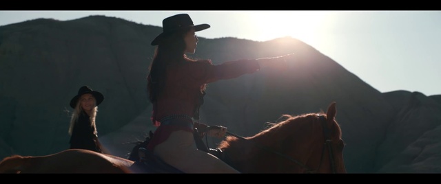 Video Reference: Horse, Cowboy hat, Stallion, Headgear, Landscape, Bridle, Horse tack, Screenshot, Hat, Mare