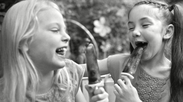 Video Reference: photograph, facial expression, black and white, human hair color, girl, nose, beauty, emotion, smile, monochrome photography, Person