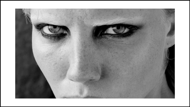 Video Reference: Face, Nose, Photograph, Eyebrow, Close-up, Skin, Eye, Cheek, Head, Lip