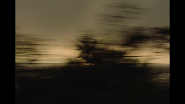 Video Reference: Sky, Black, Cloud, Tree, Atmospheric phenomenon, Morning, Evening, Sunset, Atmosphere, Horizon, Sun, Front, Dark, Sitting, Monitor, Night, Water, Lit, Standing, Street, Holding, Light, Flying, Sign, Large, Red, Man, White, Plane, Airplane, Blurry, Traffic, Room, Air, Riding, Fog, Abstract, Blur