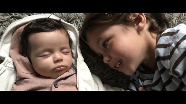 Video Reference: Child, Face, People, Nose, Cheek, Facial expression, Skin, Head, Forehead, Baby