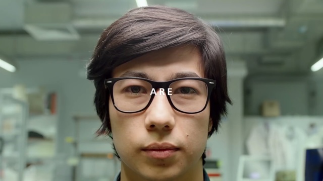 Video Reference: Eyewear, Hair, Face, Glasses, Forehead, Eyebrow, Hairstyle, Chin, Nose, Head, Person