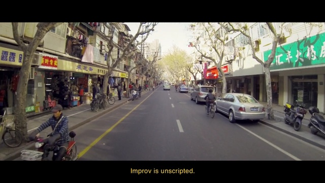 Video Reference: car, lane, town, road, street, transport, mode of transport, vehicle, urban area, city