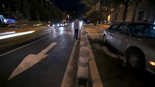 Video Reference: Lane, Road, Mode of transport, Vehicle, Car, Asphalt, Street light, Luxury vehicle, Night, Public space