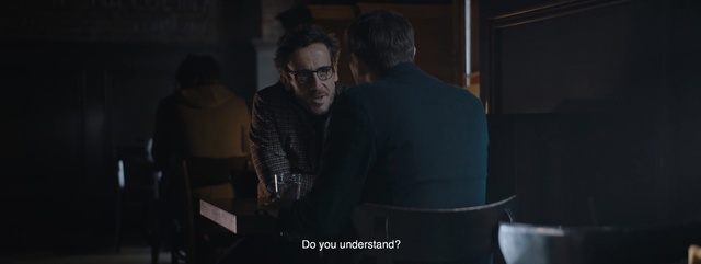Video Reference: darkness, night, facial hair, event, midnight, Person