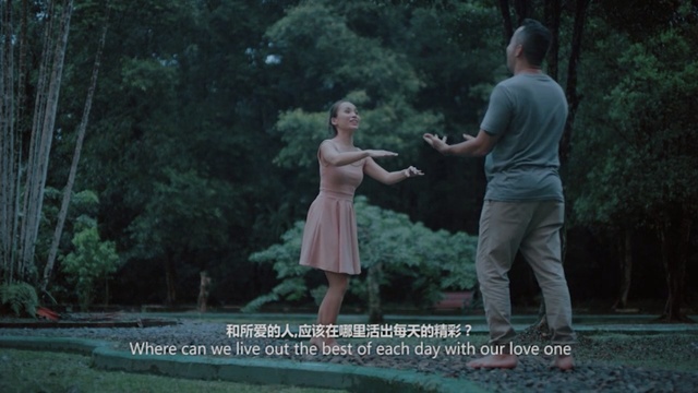 Video Reference: People in nature, Nature, Photograph, Green, Tree, Romance, Photo caption, Standing, Photography, Human