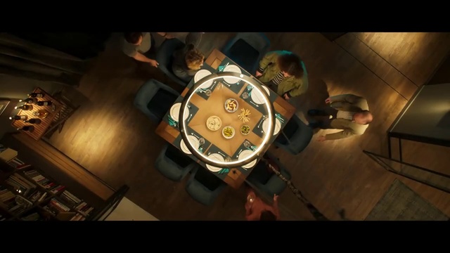 Video Reference: Pc game, Screenshot, Adventure game, Darkness, Fun, Games, Photography, Space, Circle, Art, Indoor, Table, Photo, Small, Man, Sitting, Room, Light, Woman, Large, Laying, Standing, White, Holding, Living, Cat, People, Stove, Kitchen, Bed, Video game