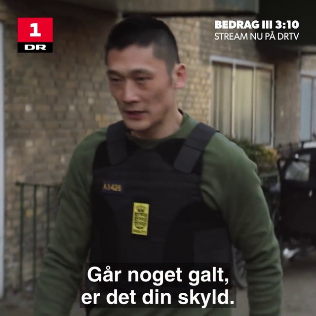 Video Reference: T-shirt, Photo caption, Personal protective equipment, Font, Uniform, Photography, Sleeve