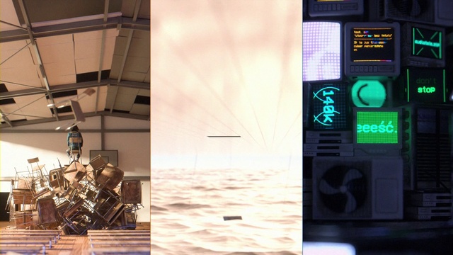 Video Reference: Technology, Space, Machine, Flooring, Fictional character