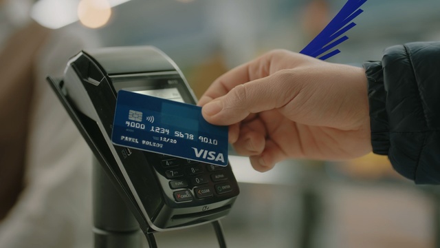 Video Reference: Credit card, Technology, Debit card, Gadget, Payment card, Electronic device, Hand, Business
