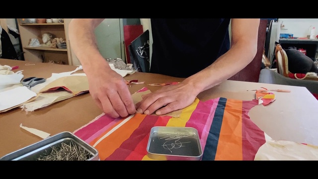 Video Reference: Hand, Nail, T-shirt, Play, Finger, Textile, Table, Art, Printmaking, Paper
