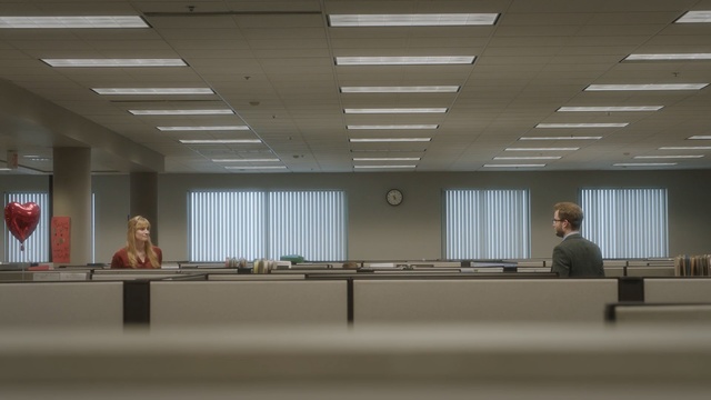 Video Reference: ceiling, daylighting, interior design, conference hall, Person