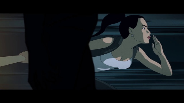 Video Reference: Cartoon, Snapshot, Anime, Fictional character, Animation, Black hair, Art, Illustration