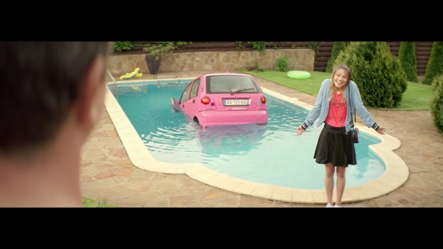 Video Reference: photograph, pink, car, mode of transport, photography, fun, snapshot, automotive design, vehicle, leisure, Person