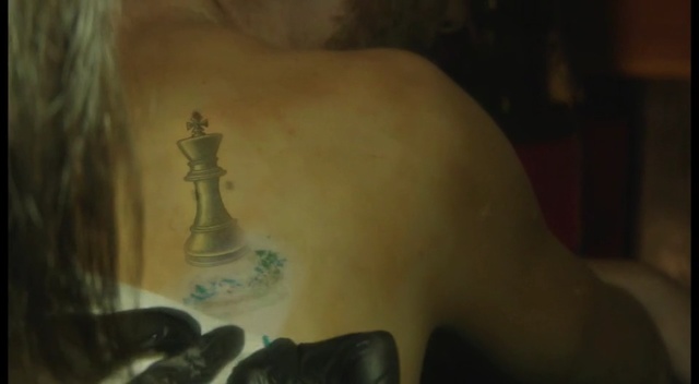 Video Reference: Joint, Neck, Tattoo, Arm, Leg, Human body, Games, Chest, Muscle, Hand