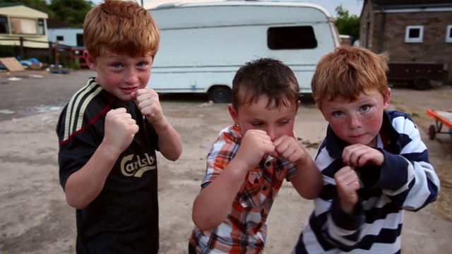 Video Reference: car, child, recreation, fun, vehicle, Person