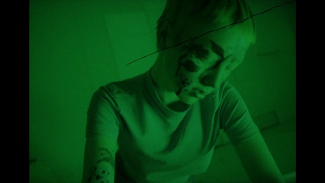 Video Reference: Green, Black, Head, Human, Fun, Mouth, Organism, Room, Photography, Portrait