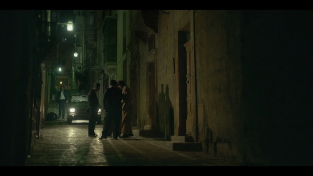 Video Reference: darkness, alley, light, night, screenshot, atmosphere, street, scene, midnight, sky, Person