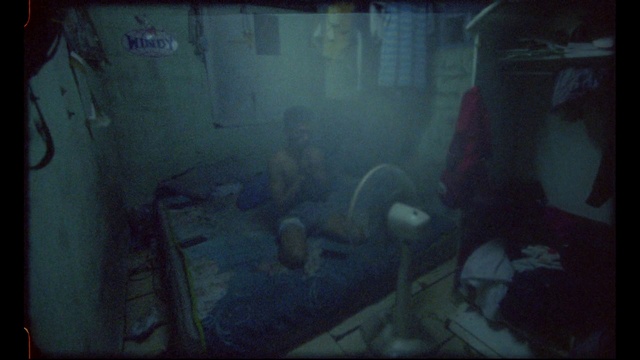 Video Reference: Blue, Darkness, Fiction, Snapshot, Screenshot, Human, Organism, Room, Space, Art