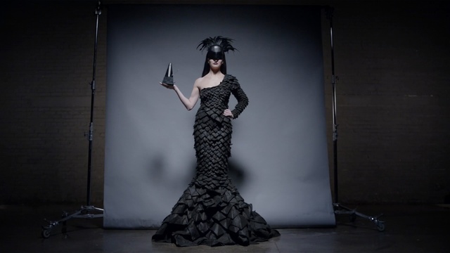 Video Reference: dress, beauty, lady, darkness, model, gown, fashion model, fashion, girl, photo shoot