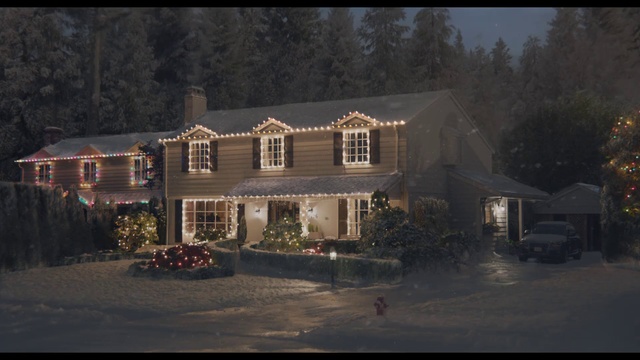 Video Reference: Home, House, Residential area, Lighting, Property, Suburb, Estate, Real estate, Landscape lighting, Siding