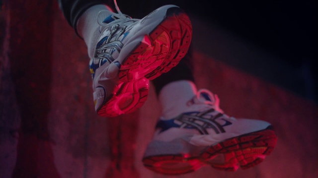 Video Reference: Footwear, Red, Blue, Shoe, Pink, Purple, Carmine, Light, Magenta, Athletic shoe