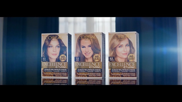 Video Reference: hair coloring, poster, advertising, screenshot, product, portrait, Person