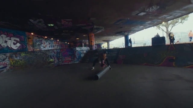 Video Reference: Light, Asphalt, Mode of transport, Darkness, Snapshot, Fun, Skateboard, Sports equipment, Footwear, Atmosphere