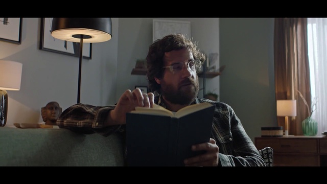 Video Reference: Eyewear, Glasses, Arm, Screenshot, Facial hair, Animation, Photography, Vision care, Sitting, Beard