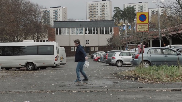 Video Reference: Car, Vehicle, Mode of transport, Transport, Pedestrian, Van, Urban area, Street, Minivan, Sidewalk, Person